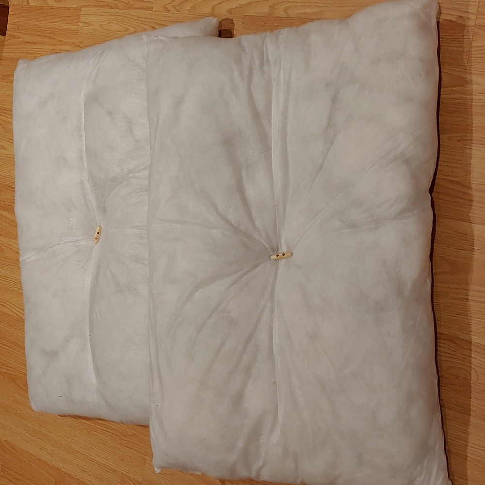2 Large Pillow / Cushion Insert